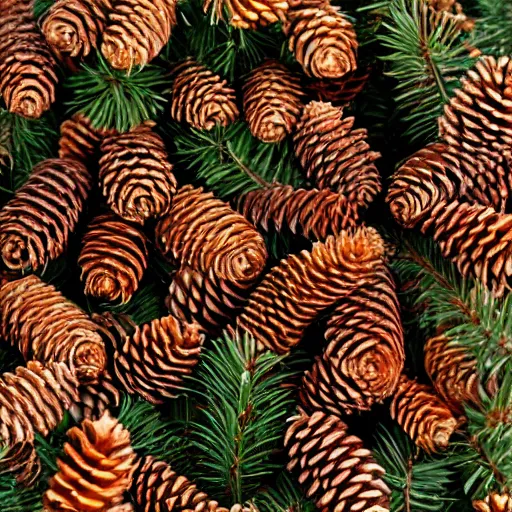 Image similar to pinecones : : sharp focus, crisp, megascans : :