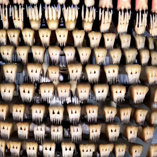 Image similar to endless rows of teeth