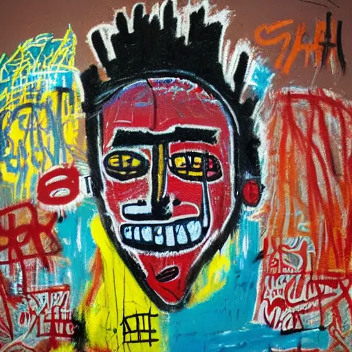 Prompt: a giant crunchy taco, chalk art by jean - michel basquiat