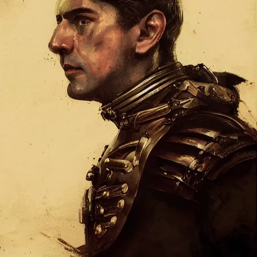 Prompt: portrait of a spanish el gran capitan gonzalo fernandez de cordoba, face portrait, renaissance era clothing, epic, tragic, military art, fantasy, dieselpunk, hd shot, digital portrait, beautiful, artstation, comic style, by artgerm, guy denning, jakub rozalski, magali villeneuve and charlie bowater