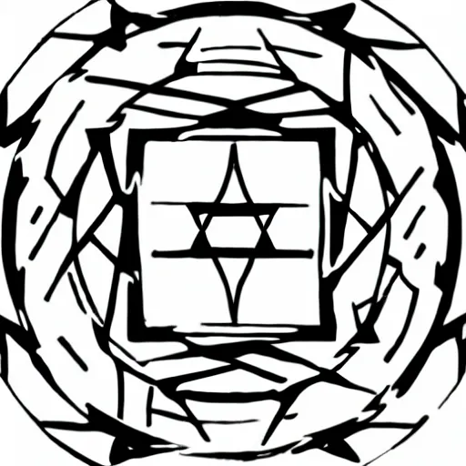 Prompt: complex sigil