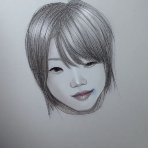 Image similar to portrait of jimin drawn by @ yanomanika cfg _ scale 9