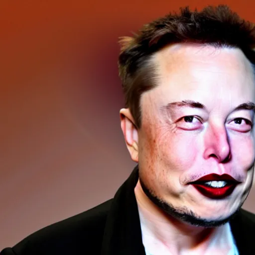 Prompt: Elon musk wearing a clown outfit