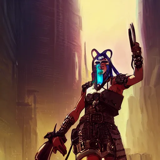 Image similar to cyberpunk viking helmet mask warrior goddess robot ninja fantasy, art gta 5 cover, official fanart behance hd artstation by jesper ejsing, by rhads, makoto shinkai and lois van baarle, ilya kuvshinov, ossdraws