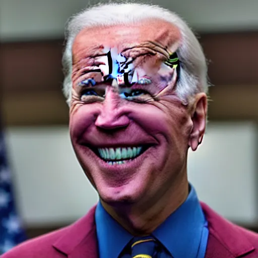 Image similar to joe biden as the joker