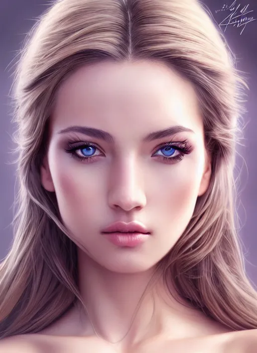 Image similar to a gorgeous female photo, professionally retouched, realistic, smooth face, perfect eyes, symmetrical, full body shot, wide angle, sharp focus on eyes, 8 k high definition, insanely detailed, intricate, elegant, art by artgerm