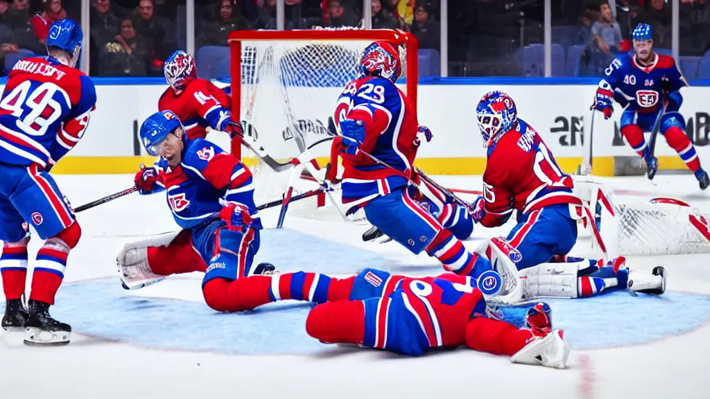 Image similar to Nick Suzuki first penalty shot goal as a Habs