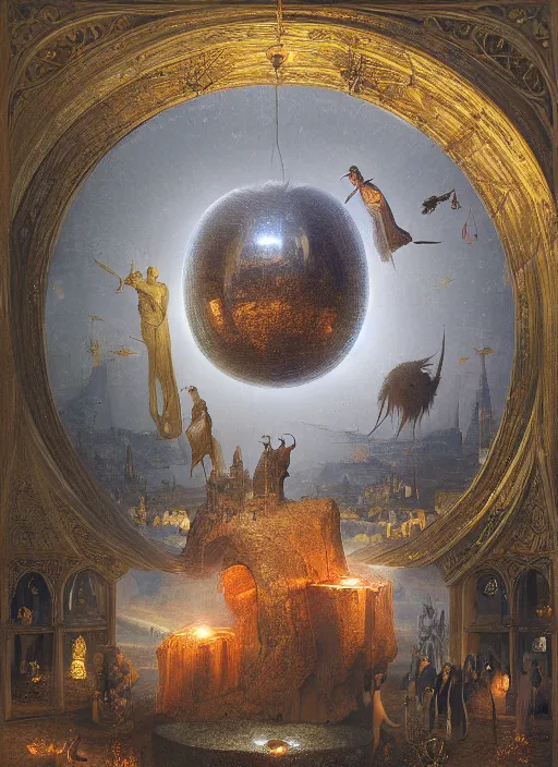 Image similar to worlds most expensive opale stone bright and shining with amber lights, modern fine art, fractal, intricate, elegant, highly detailed,, by jheronimus bosch and greg rutkowski,