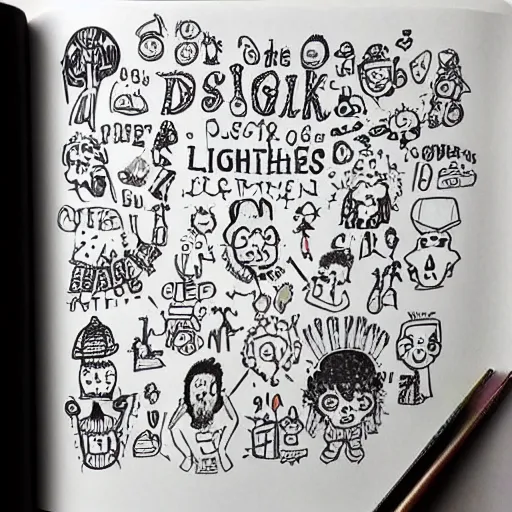 Image similar to doodle addicts + the darkest of the dark, the lightest of the light