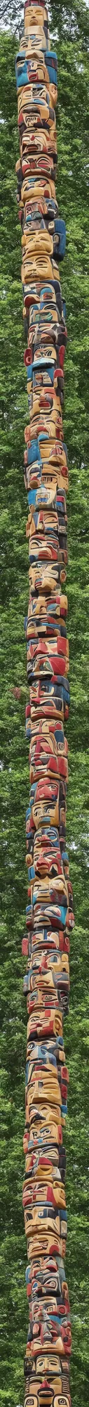 Prompt: totem pole