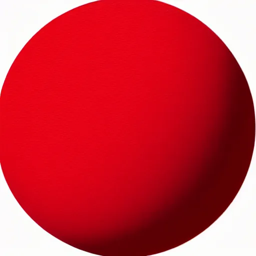 Image similar to a red ball