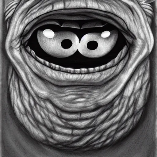 Prompt: eyeless monster, D&D, high quality, trending on artlist