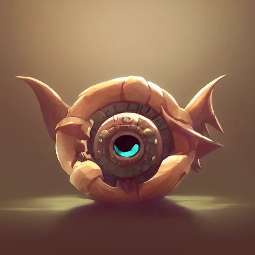 Prompt: a DND small cute beholder, made by Stanley Artgerm Lau, WLOP, Rossdraws, ArtStation, CGSociety, concept art, cgsociety, octane render, trending on artstation, artstationHD, artstationHQ, unreal engine, 4k, 8k,