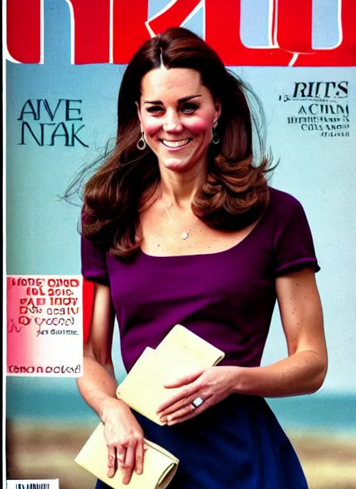 RT748) Kate Middleton * Magazine Clippings Cover + 3 Pages * 2017