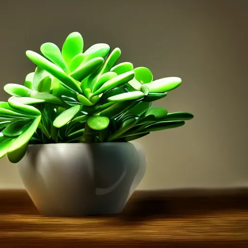 Prompt: beautiful jade plant, hdr, hd, artstation, 4 k, amazing beauty, clouds, award - winning, dramatic lighting