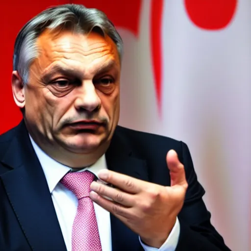 Image similar to Viktor Orban Baki Hanma