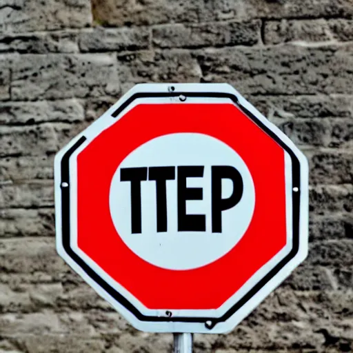 Prompt: a stop sign