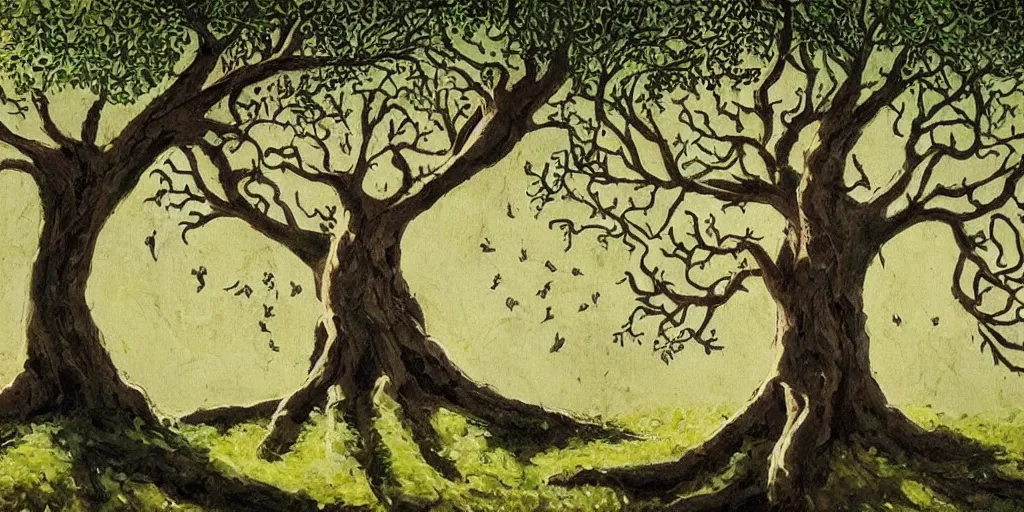 Prompt: the tree of life, masterpiece