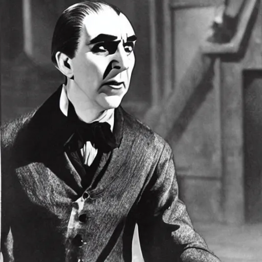 Image similar to bela lugosi as frankenstein's monster