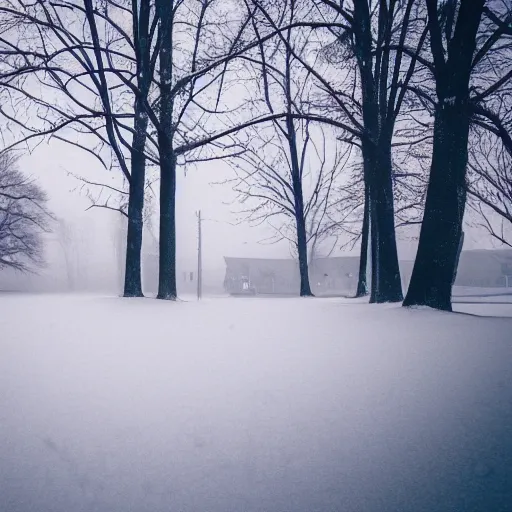 Image similar to condensation of breath in the air on an extremely cold winter day