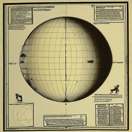 Image similar to blueprint of the planet venus with ancient civilization