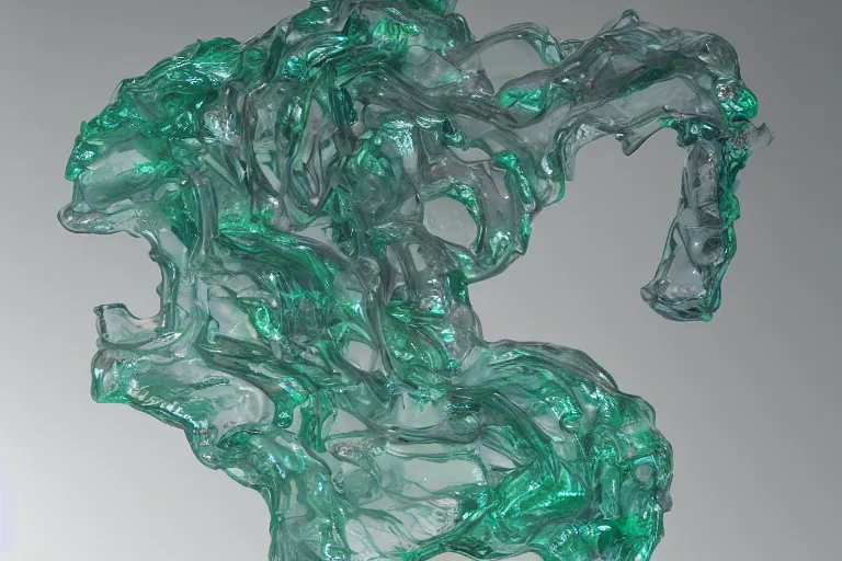 Image similar to Painful pleasures by Lynda Benglis, stunning, high transparency, octane render, 4k, 8k