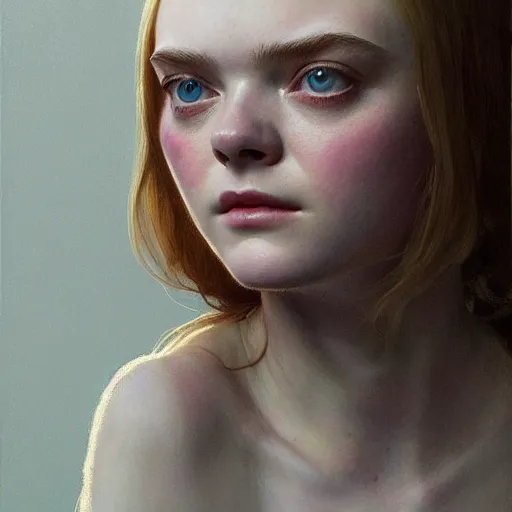 Prompt: symmetry!! portrait of elle fanning in the walking dead in the world of andrew wyeth, horror, fashion, dark!! intricate, elegant, highly detailed, digital painting, artstation, concept art, smooth, sharp focus, illustration, art by artgerm and greg rutkowski and alphonse mucha