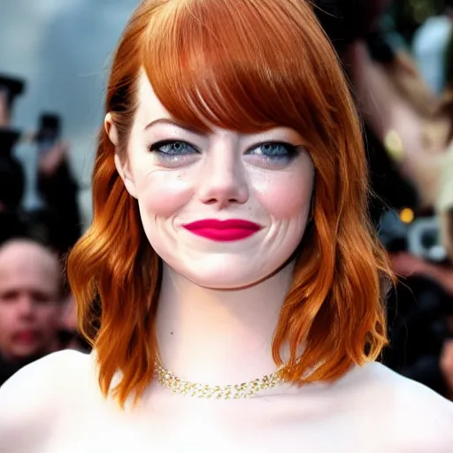 Prompt: emma stone , she is angry ,as an evil witch