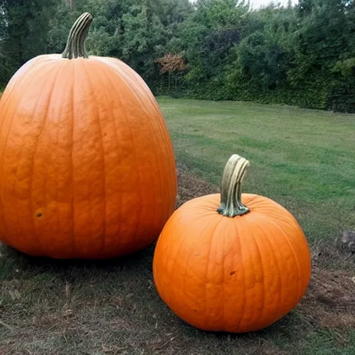 Prompt: worlds largest pumpkin