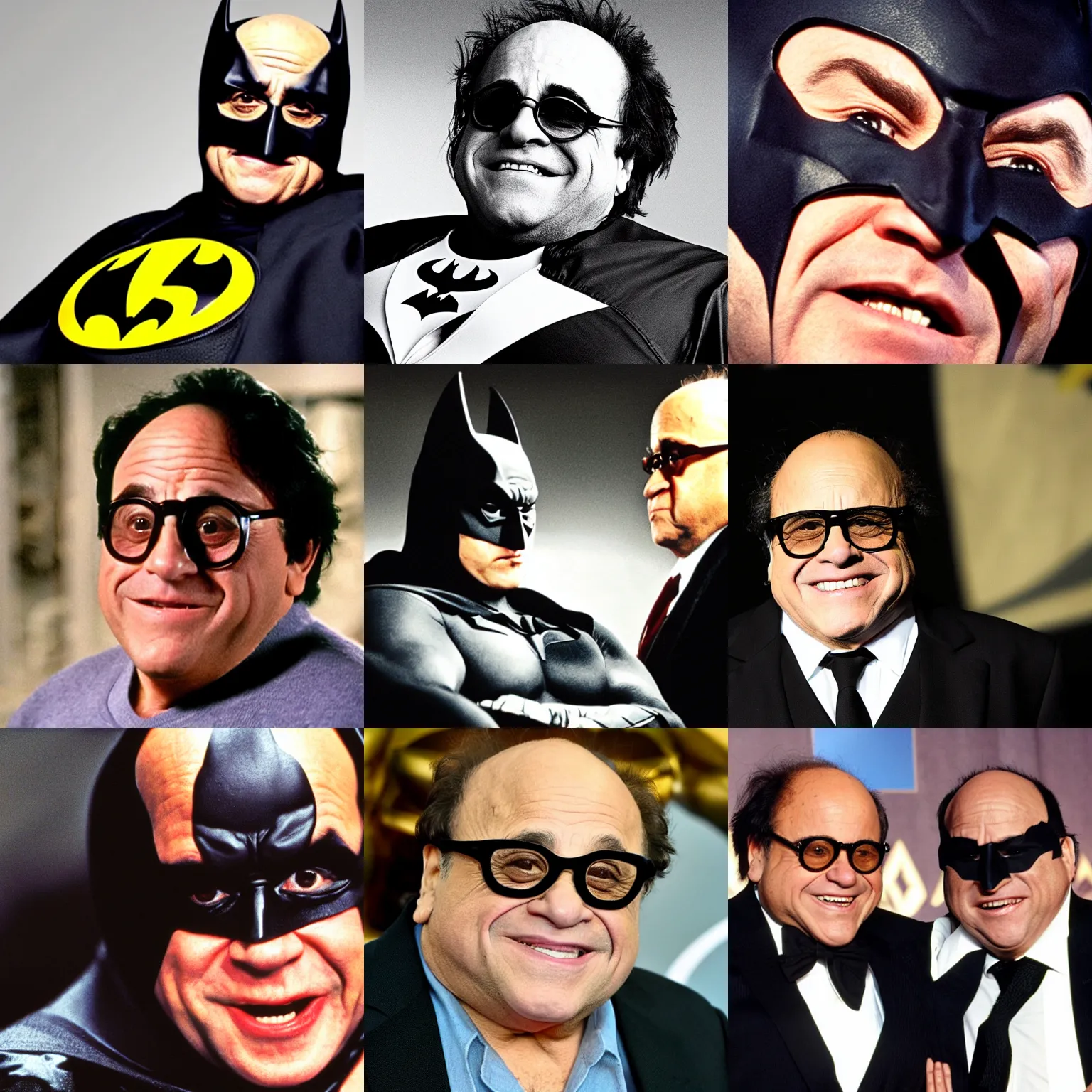 Prompt: Danny Devito as the Batman