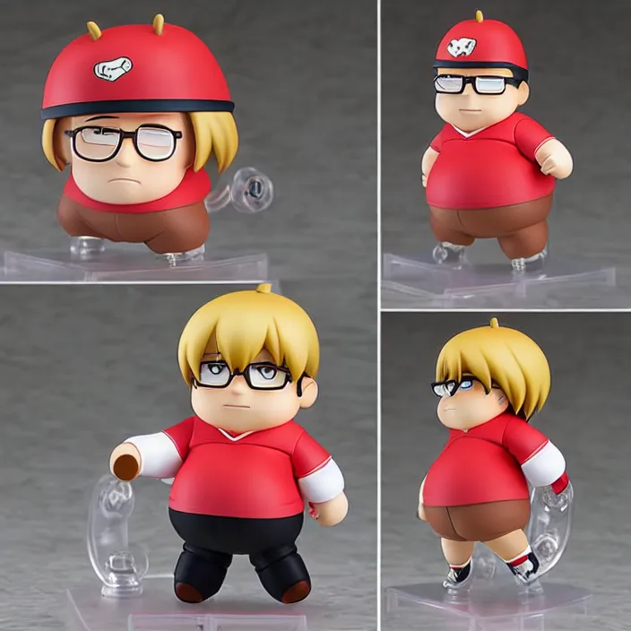 Image similar to peter griffin, an anime nendoroid of peter griffin, figurine, detailed product photo