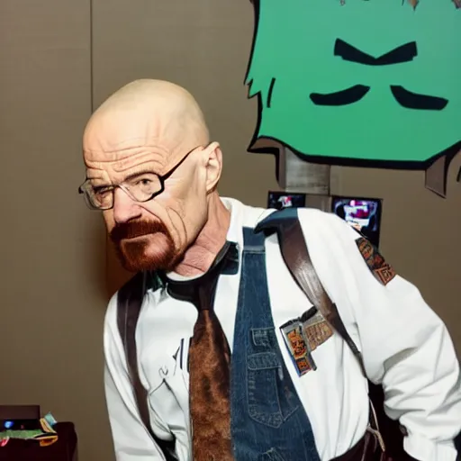 Image similar to walter white at a furcon