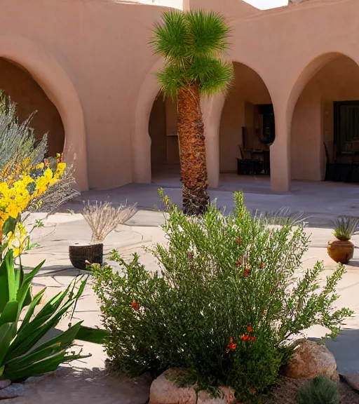 Image similar to desert bloom inside the patio