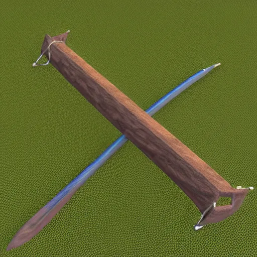 Image similar to complex 3 d model of a medieval bow, longbow, shortbow, composite bow