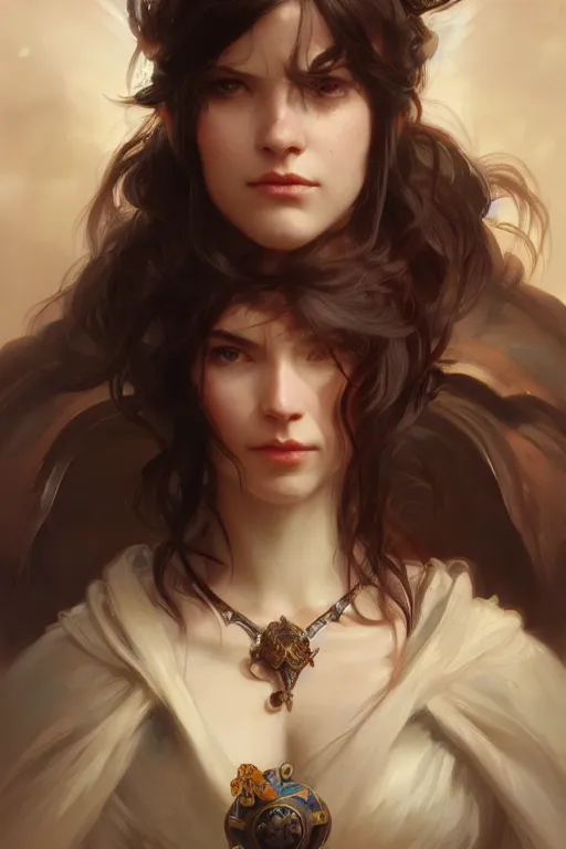 Image similar to face photography of edwin henry landseer, deep focus, d & d and mtg, fantasy, intricate, elegant, highly detailed, digital painting, artstation, concept art, matte, sharp focus, illustration, hearthstone, art by artgerm and greg rutkowski and alphonse mucha