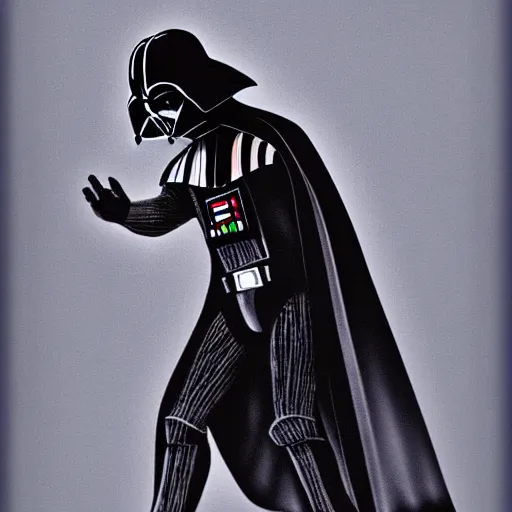 Prompt: darth vader dancing