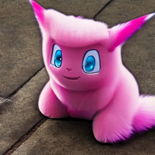 Image similar to national geographic photo of wigglytuff, pokemon in the wild, intricate, portrait, 8 k highly professionally detailed, hdr, award winning