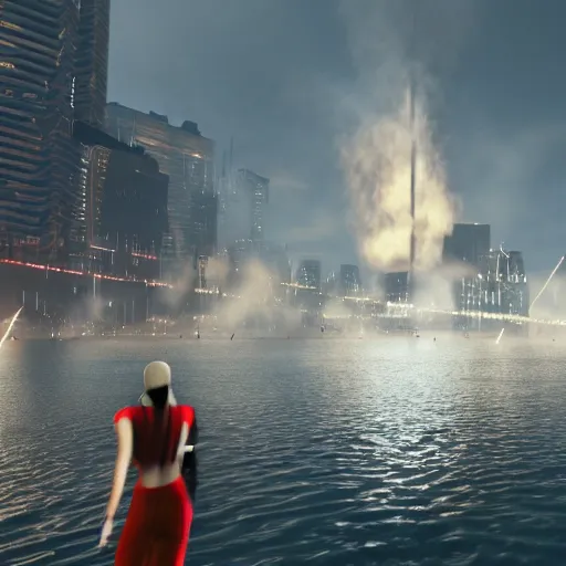 Image similar to guy fawkes, epic cinematic go pro footage, mirrors edge, final days, key light, 4 k, 8 k, photorealistic, ultra realistic, hyperrealistic