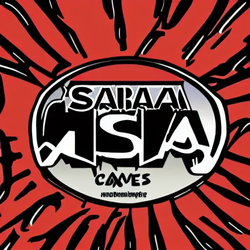 Image similar to Sahara comics logo, illustration