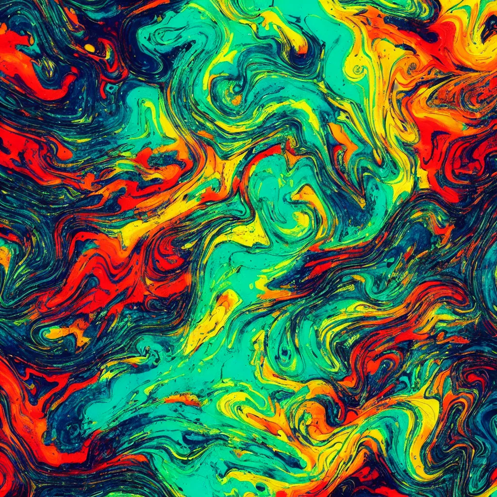 Image similar to beautiful liquid ink in acrylic paint texture with big oil bubbles. harmonic kilian eng colors marble abstraction. ultradetailed realistic art