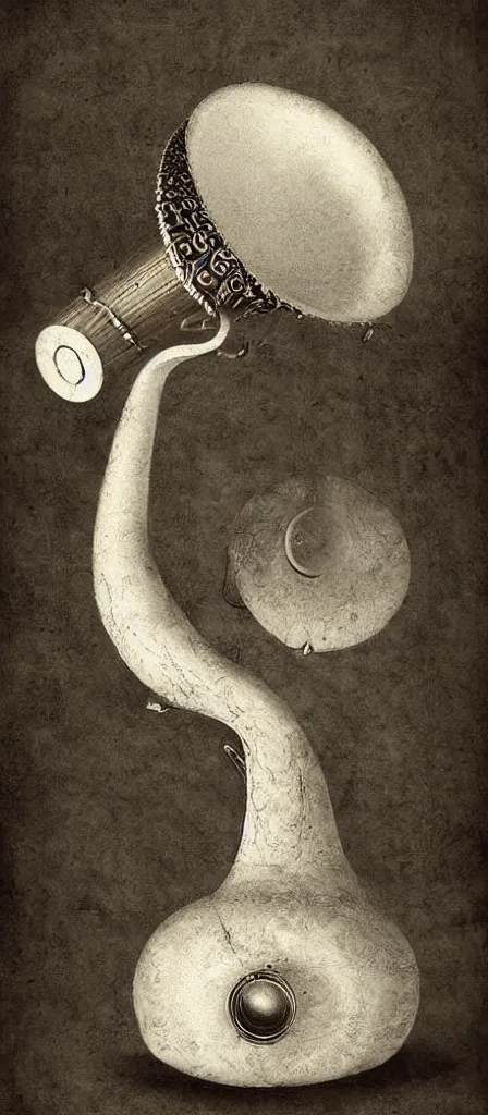 Image similar to a gramoballoophone by alexander jansson