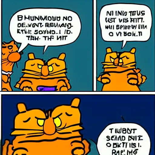 Image similar to funny Garfield joke