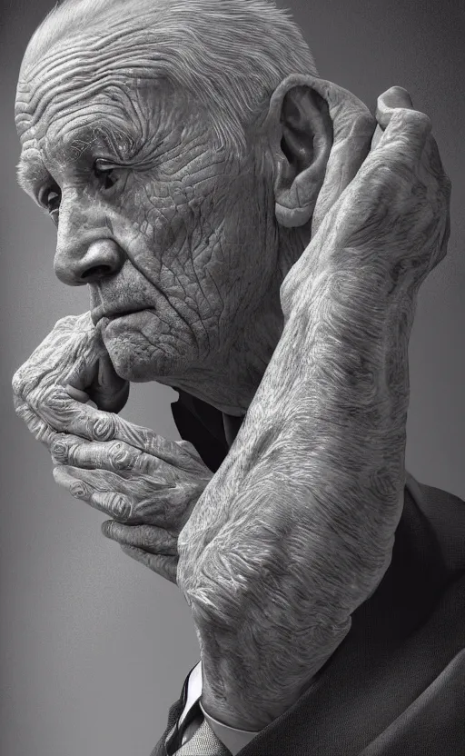 Prompt: old man doing hard work do what we can then leave it to god non - fiction elegant highly detailed digital painting 8 k uhd highly consistent object intricate sharp focus illustration highly anatomy form with remove unused object and delete duplicate body and hand rendering by octane, art by robin eley, paul lung, samuel silva