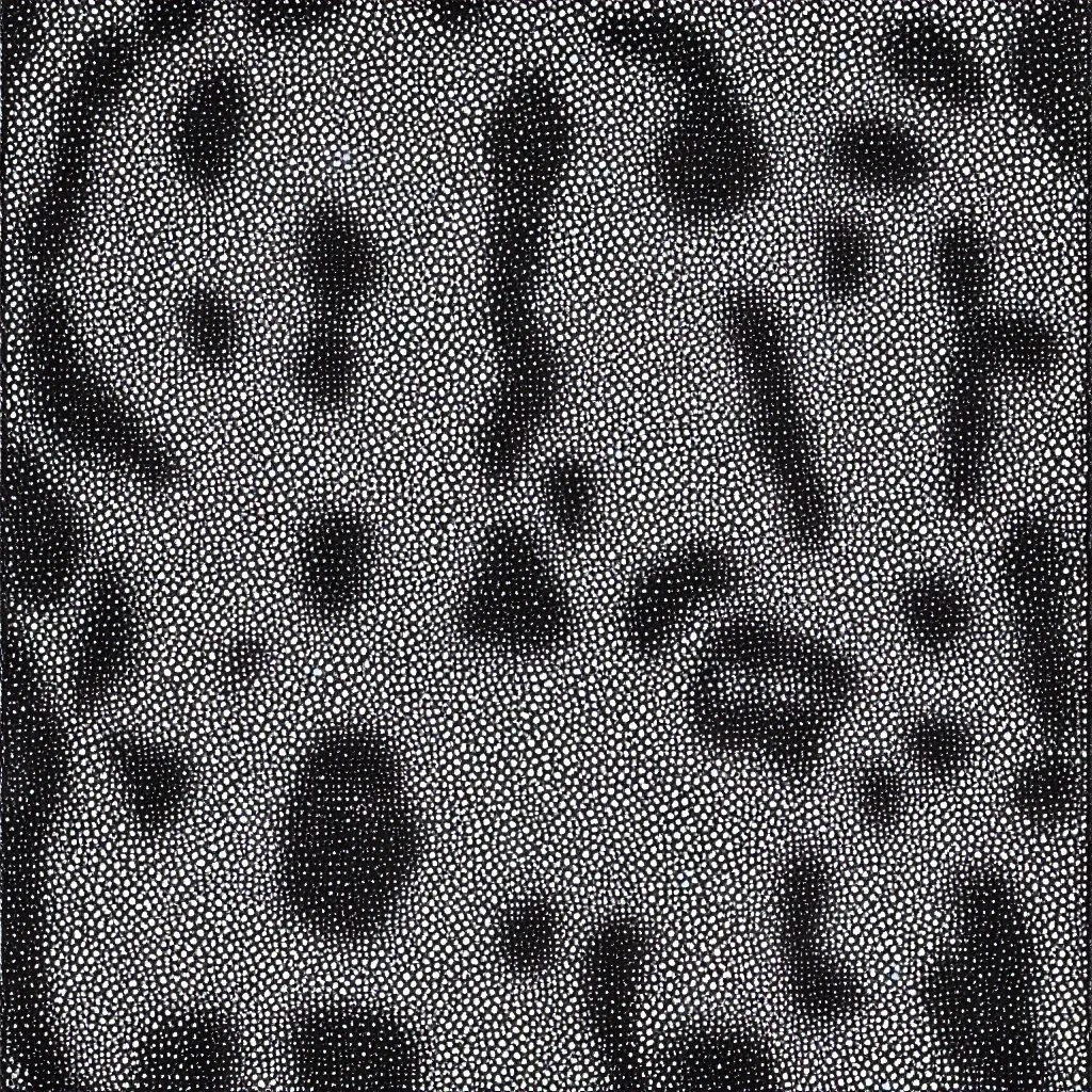 Image similar to face made out of planet, faceless people dark, dots, drip, stipple, pointillism, technical, abstract, minimal, style of francis bacon, asymmetry, pulled apart, cloak, hooded figure