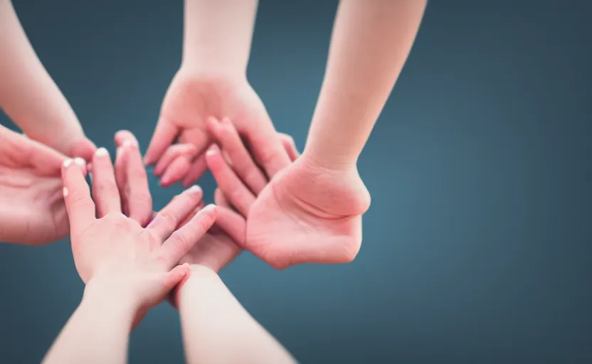 Image similar to photograph of hands lots of hands, one point perspective, 1-point perspective, tilt shift, sigma 85mm f/1.4, 4k, depth of field, high resolution, 4k, 8k, hd, full color