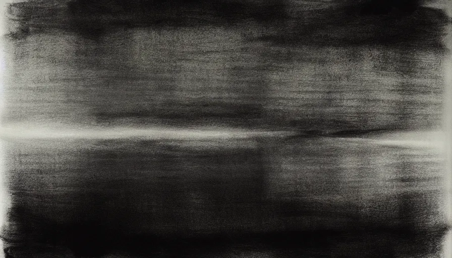 Prompt: smudge, black ink, black ink, long exposure, abstract, reflection, impressionism by Sarah Moon,