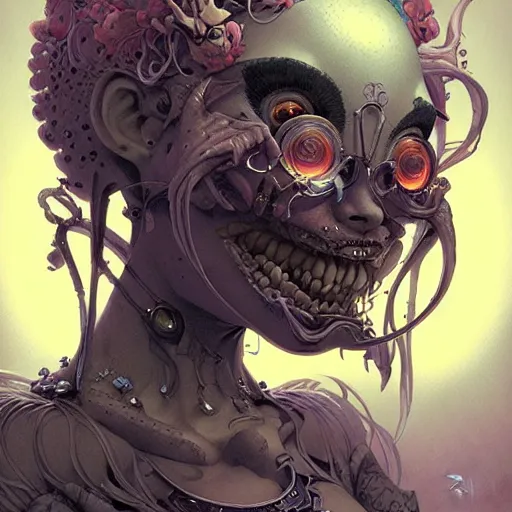 Prompt: portrait soft light, by killian eng and joe fenton and cory loftis and sabbas apterus, inspired by heavy metal comics, vibrant colours, etching, fine, sharp high detail,