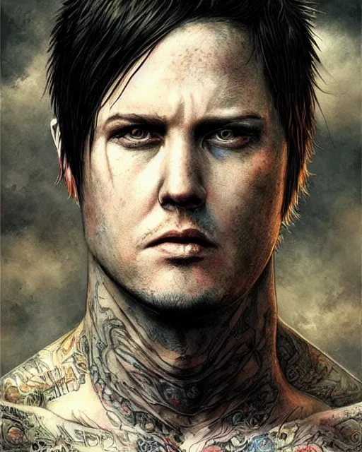 Prompt: the rev ( avenged sevenfold drummer ), hyper realistic face, beautiful eyes, fantasy art, in the style of greg rutkowski, intricate, hyper detailed, smooth