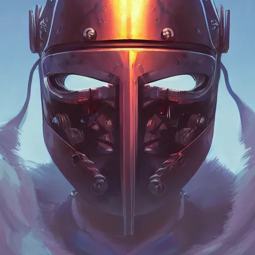 Image similar to cyberpunk viking helmet mask warrior goddess robot ninja fantasy, art gta 5 cover, official fanart behance hd artstation by jesper ejsing, by rhads, makoto shinkai and lois van baarle, ilya kuvshinov, ossdraws