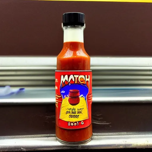 Prompt: matt smith's hot sauce